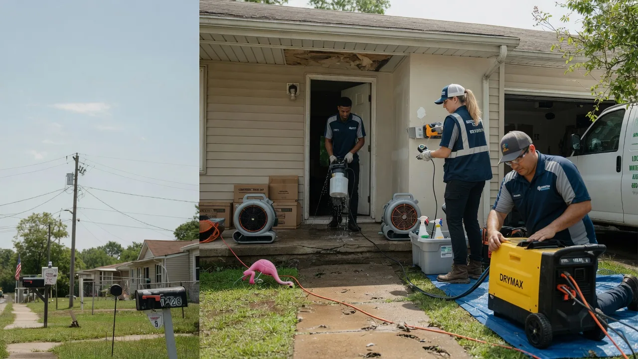 Storm Damage Water Removal in Guthrie, TX near me